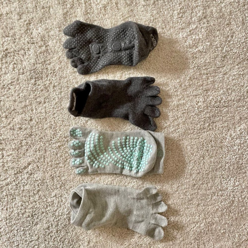 Pilates grip socks - Picture 2 of 2